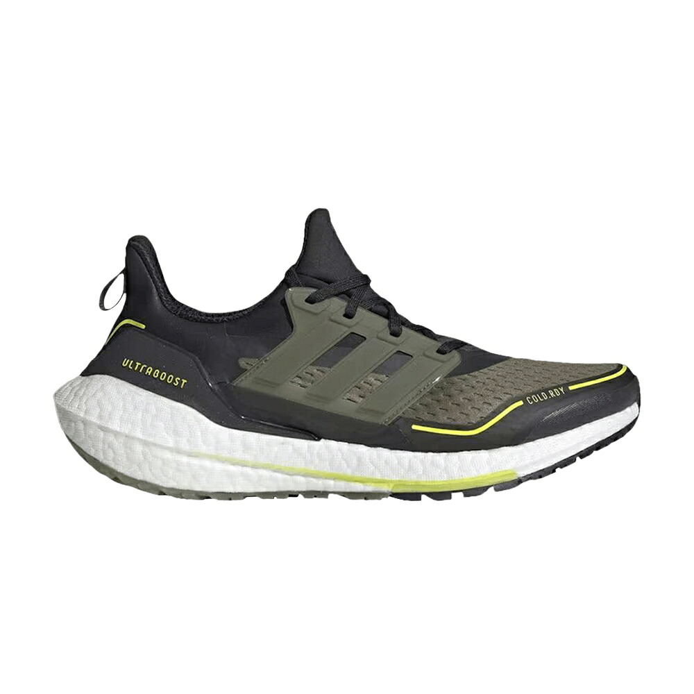 アディダス 中核グループ 黒いこと 黒いこと オリーブ COLD.RDY \u0027FOCUS OLIVE\u0027 スニーカー メンズ ADIDAS ULTRABOOST 21 / CORE BLACK FOCUS OLIVE ACID スニーカー-メンズ靴-靴