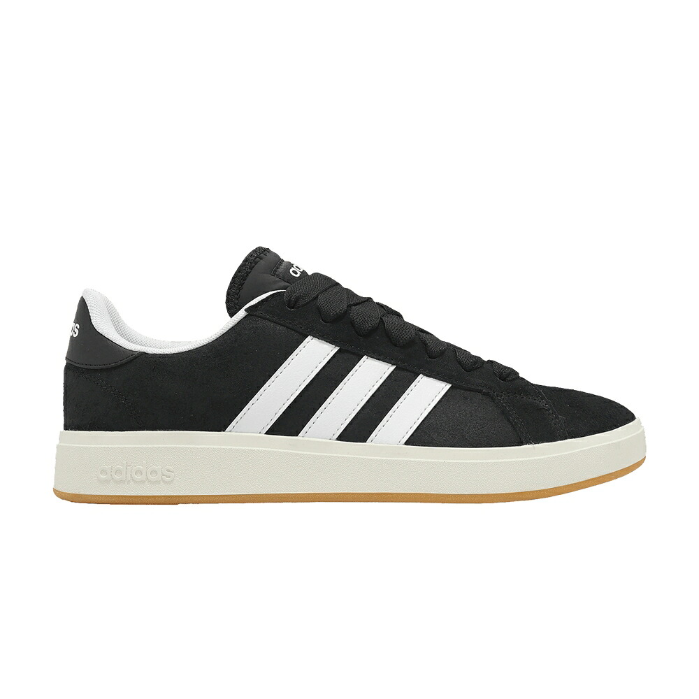 アディダス グランド コート 白色 ホワイト コア 黒色 ブラック 'BLACK GUM' スニーカー メンズ ADIDAS GRAND COURT BASE 00S WHITE / CORE BLACK FOOTWEAR WHITE CORE
