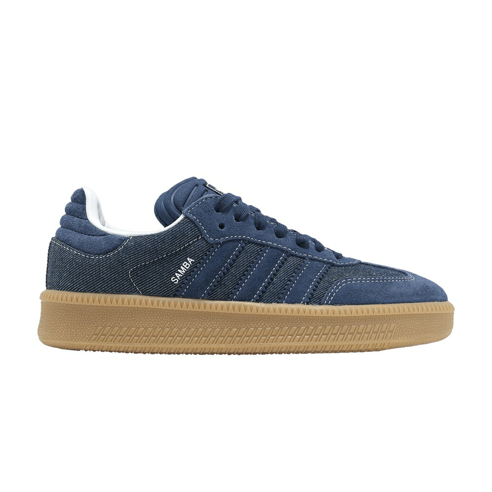 アディダス サンバ 藍色 インディゴ ナイト NIGHT DENIM スニーカー メンズ ADIDAS SAMBA XLG INDIGO / NIGHT INDIGO NIGHT INDIGO CLOUD