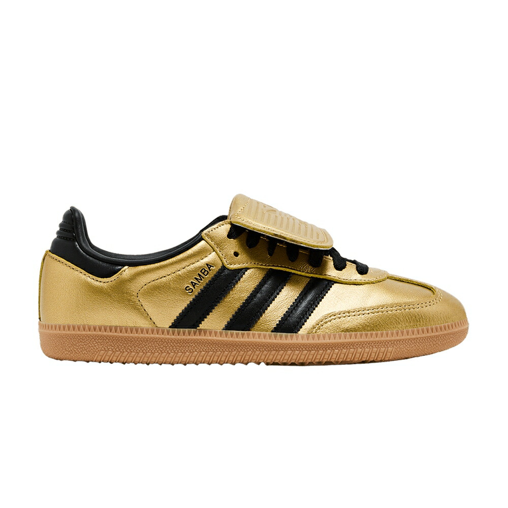 アディダス サンバ 黒いこと 黒いこと ゴールド 中核グループ \u0027GOLD GUM\u0027 スニーカー レディース ADIDAS WMNS SAMBA LT METALLIC BLACK / GOLD METALLIC CORE BLACK GUM
