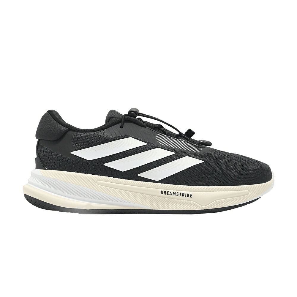 アディダス スーパーノバ ノヴァ コア 黒色 ブラック 白色 ホワイト チャコール 'BLACK WHITE' スニーカー メンズ ADIDAS SUPERNOVA EASE K / CORE BLACK CLOUD WHITE CHARCOAL｜スニケス