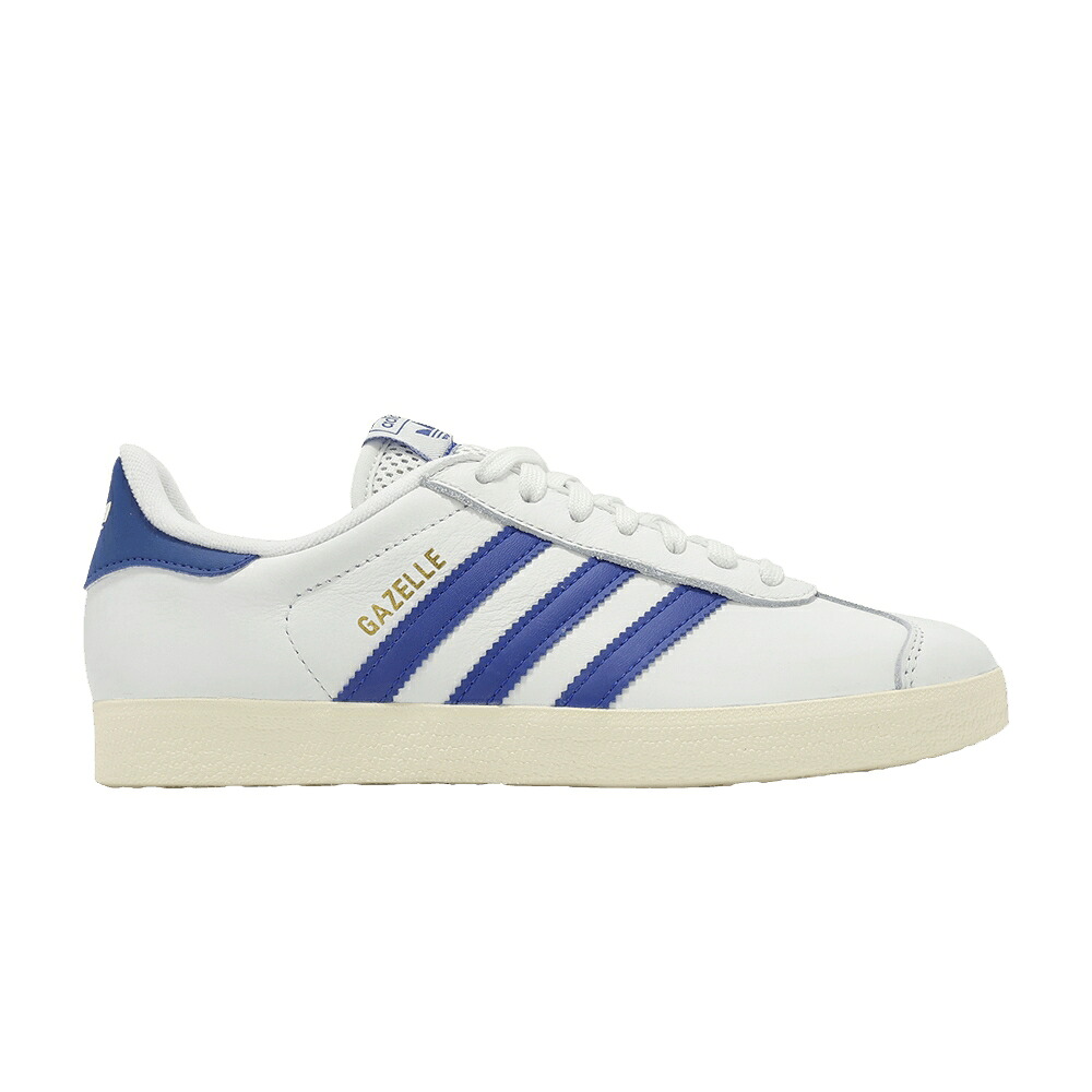 アディダス ガゼル 中核グループ 白いこと 白いこと 青味 青み 皮膚軟化剤 \u0027WHITE BLUE\u0027 スニーカー メンズ ADIDAS GAZELLE ROYAL / CORE WHITE ROYAL BLUE CREAM