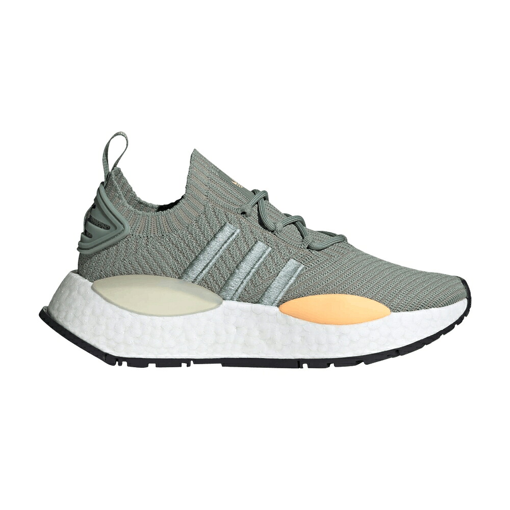 アディダス 緑 グリーン 銀色 シルバー NMD_W1 'SILVER ORANGE' スニーカー レディース ADIDAS WMNS GREEN ACID / SILVER GREEN SILVER PEBBLE ACID