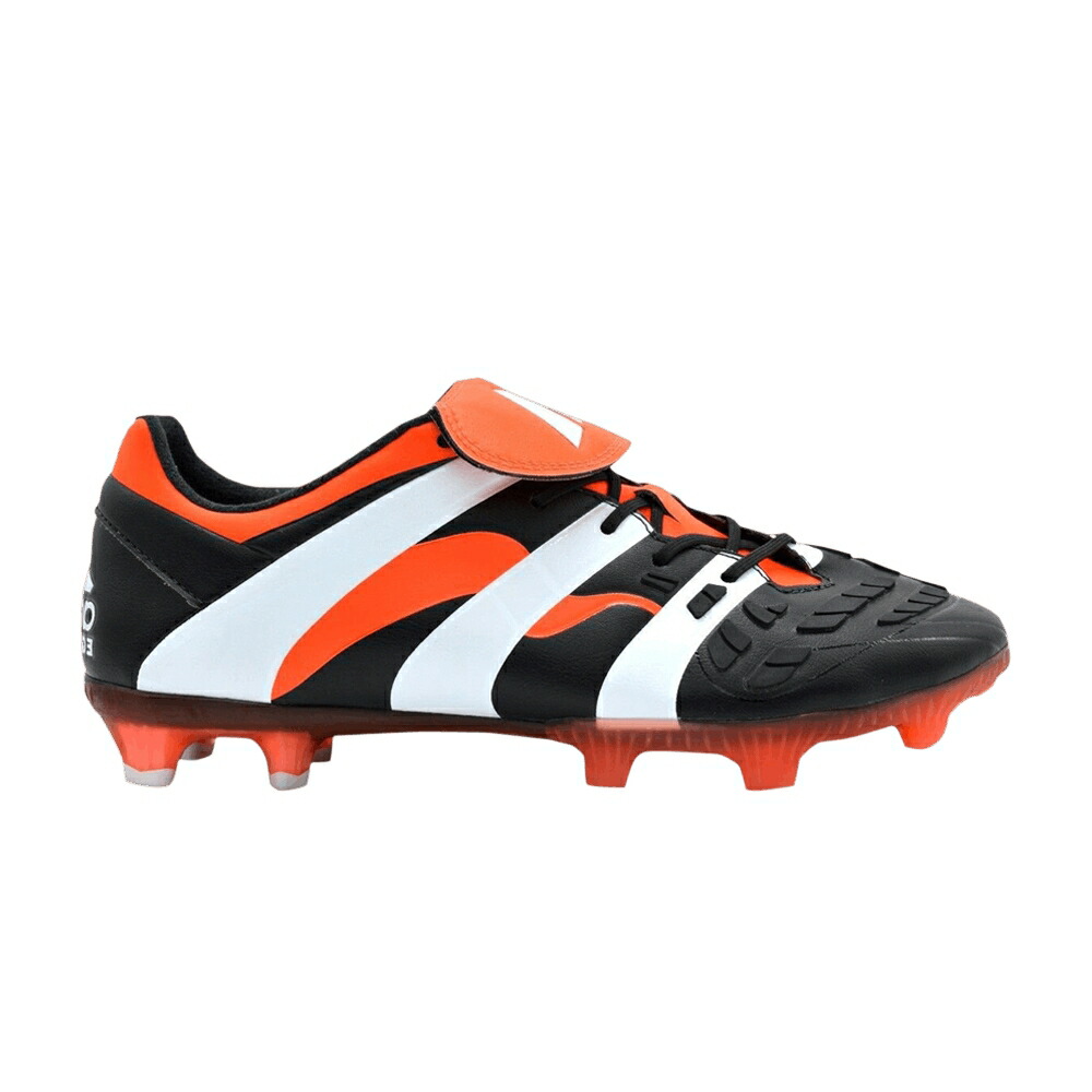 アディダス プレデター コア 黒色 ブラック 白色 ホワイト 赤 レッド 'REVENGE PACK' スニーカー メンズ ADIDAS PREDATOR ACCELERATOR FG / CORE BLACK CLOUD WHITE SOLAR RED