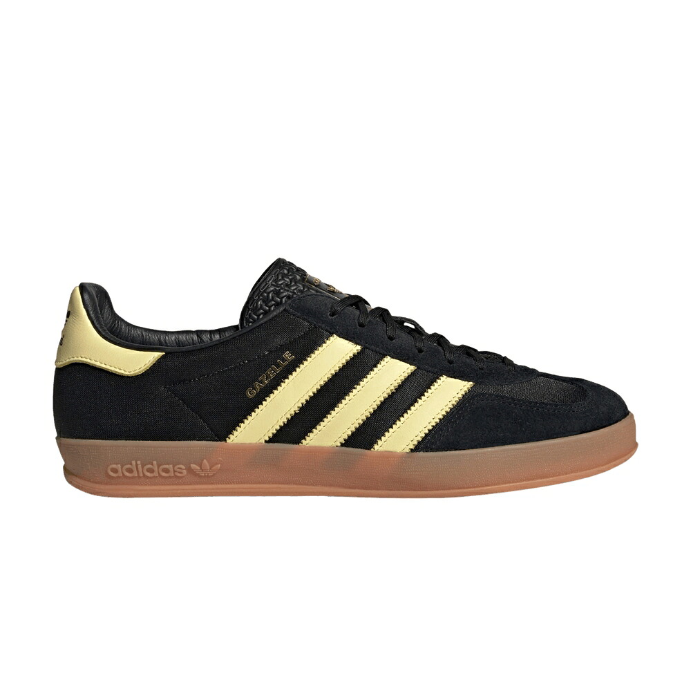 アディダス ガゼル 黄味がかった 黄色 中核グループ 黒いこと 黒いこと \u0027BLACK GUM\u0027 スニーカー メンズ ADIDAS GAZELLE INDOOR ALMOST YELLOW / CORE BLACK ALMOST YELLOW GUM