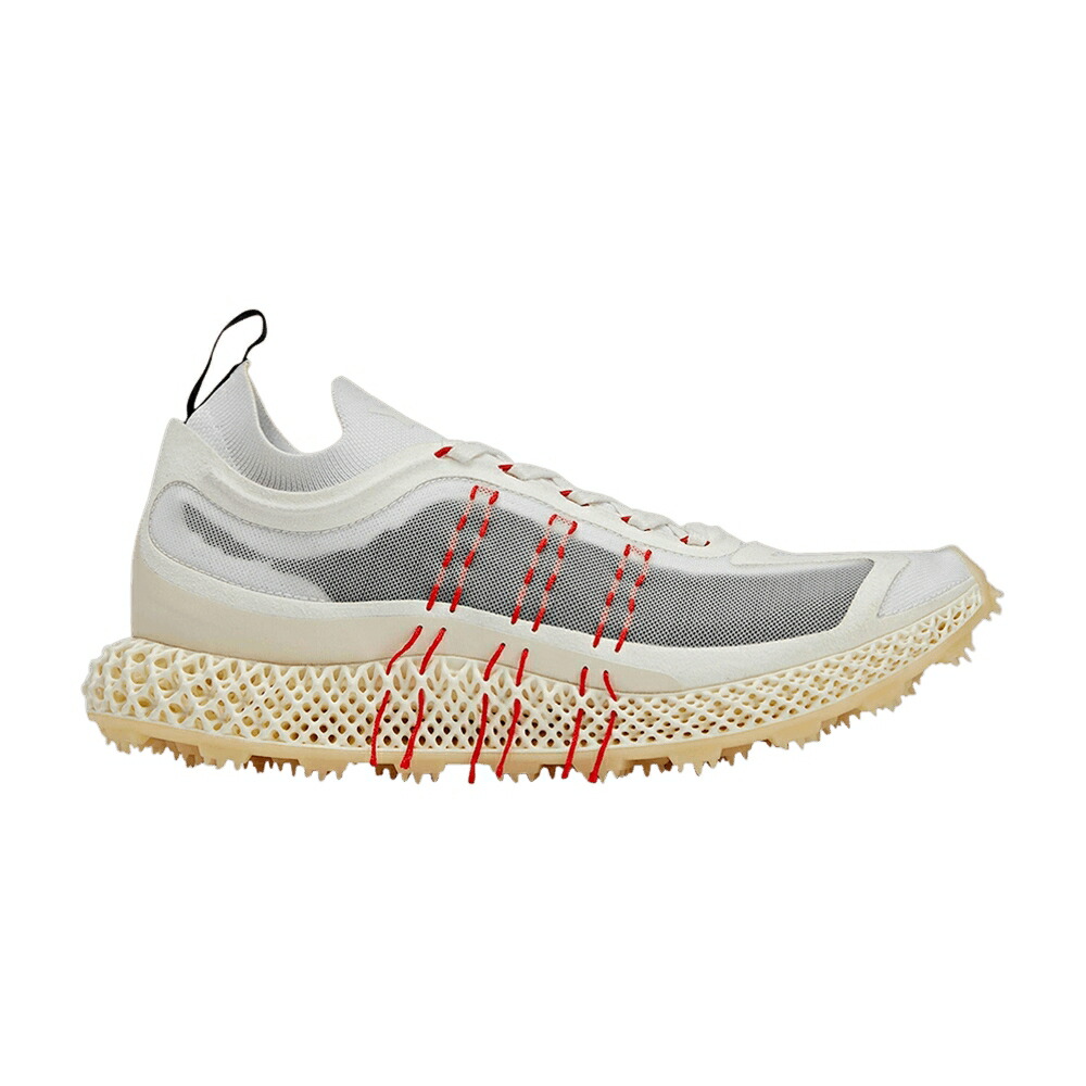 アディダス 中核グループ 白いこと 白いこと 赤 赤いこと シアン \u0027CORE WHITE\u0027 スニーカー メンズ ADIDAS Y-3 RUNNER 4D HALO / CORE WHITE RED BRIGHT CYAN