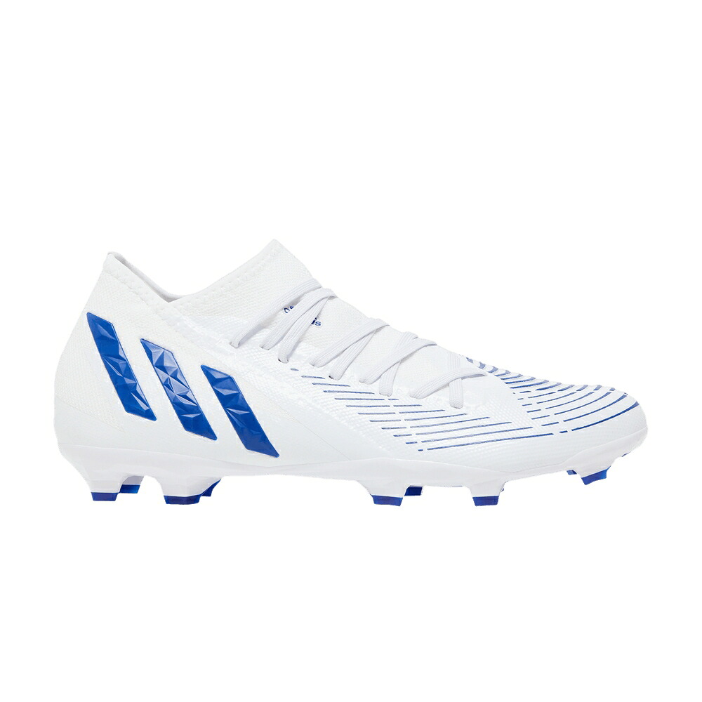 アディダス プレデター 白いこと 白いこと 青碧 青色 EDGE.3 \u0027WHITE BLUE\u0027 スニーカー メンズ ADIDAS PREDATOR FG HI-RES / CLOUD WHITE HI RES BLUE CLOUD スニーカー-靴-メンズ靴
