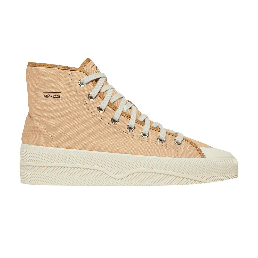 アディダス 砂色 サンド 白色 ホワイト 'PALE NUDE' スニーカー メンズ ADIDAS NIZZA / PALE NUDE SAND OFF WHITE