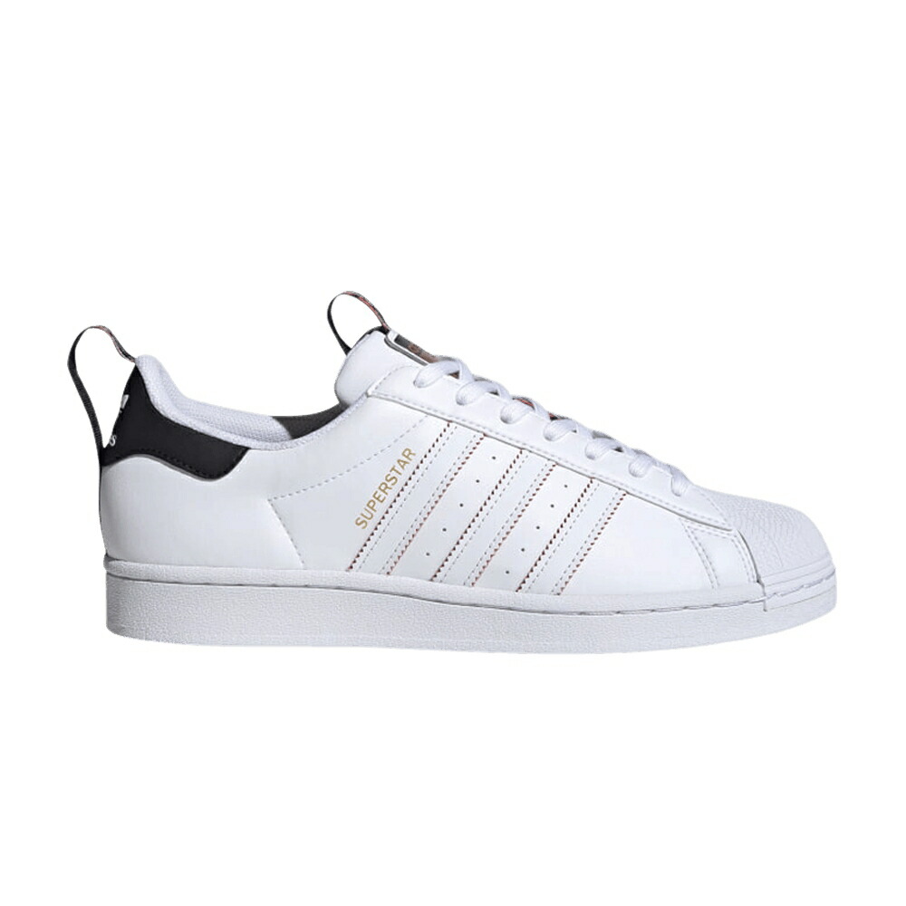 アディダス スーパースター 白色 ホワイト 赤 レッド コア 黒色 ブラック WHITE スニーカー メンズ ADIDAS SUPERSTAR / CLOUD WHITE SOLAR RED CORE BLACK