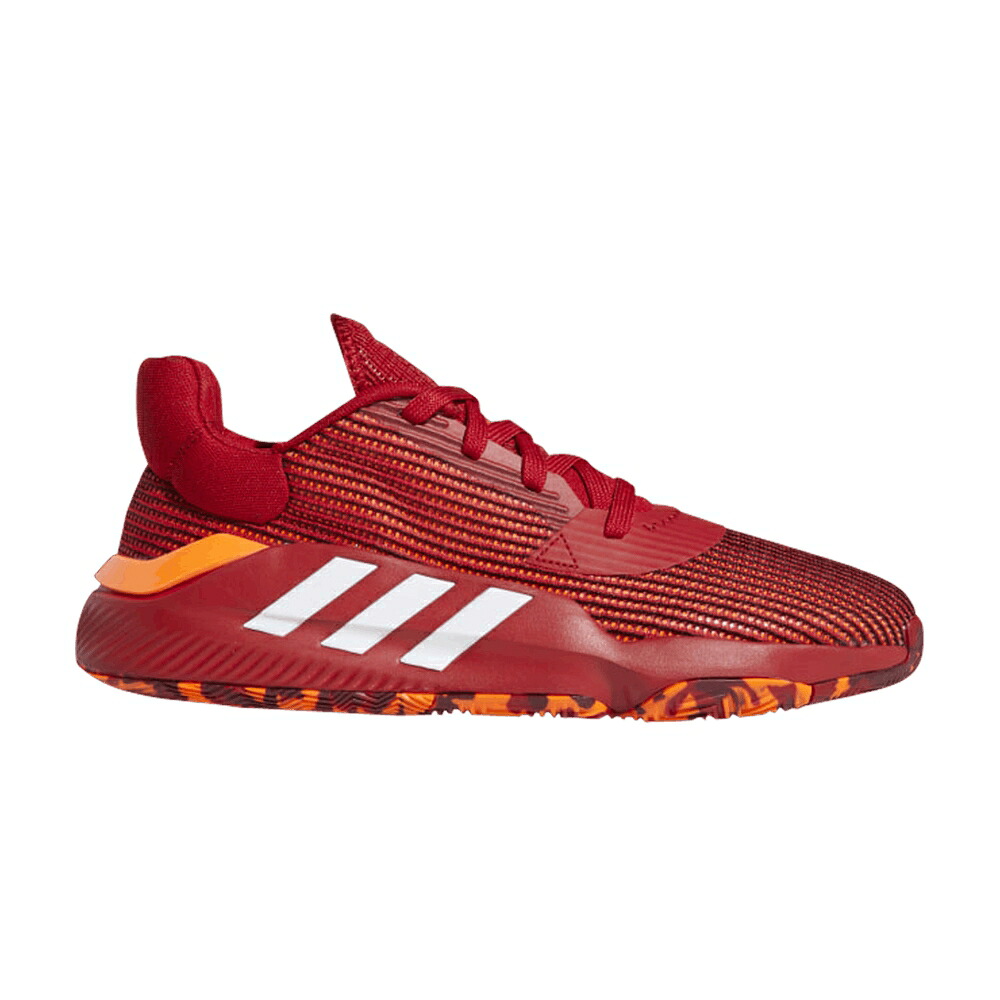 アディダス プロ バウンス パワー 赤 レッド 白色 ホワイト プロバウンス 'POWER RED' スニーカー メンズ ADIDAS PRO BOUNCE 2019 LOW / POWER RED CLOUD WHITE SOLAR