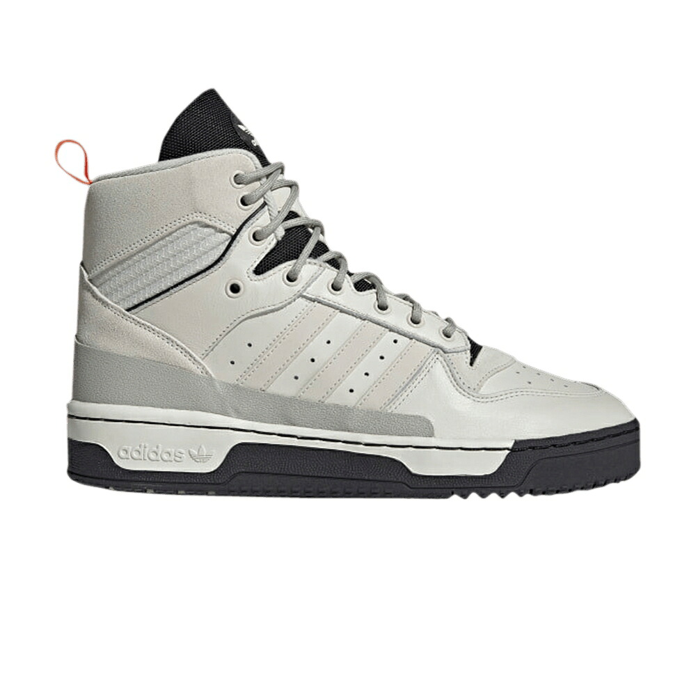 アディダス 白色 ホワイト コア 黒色 ブラック 'RAW SESAME' スニーカー メンズ ADIDAS RIVALRY TR WHITE / RAW WHITE SESAME CORE BLACK｜スニケス
