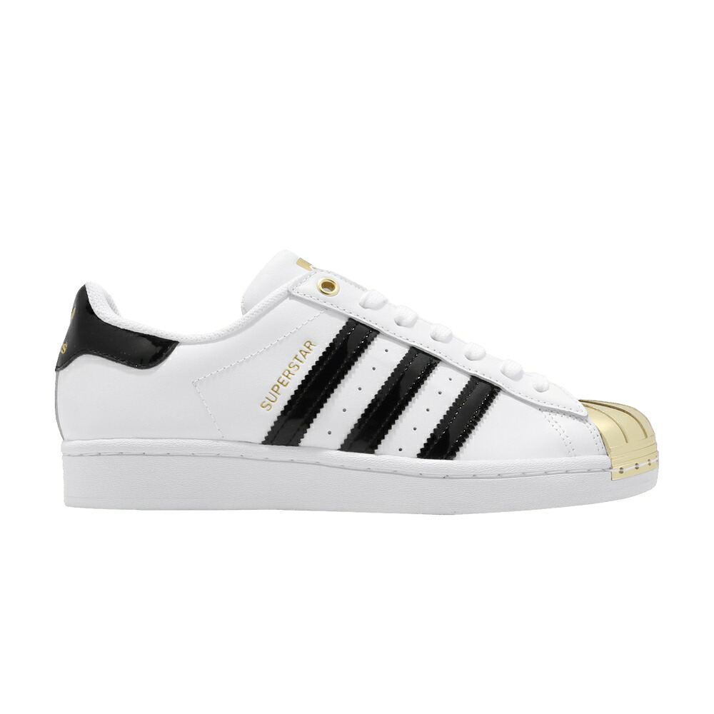 アディダス スーパースター メタル ゴールド 白色 ホワイト コア 黒色 ブラック 'WHITE METALLIC' スニーカー レディース ADIDAS WMNS SUPERSTAR METAL TOE GOLD / WHITE CORE BLACK GOLD METALLIC