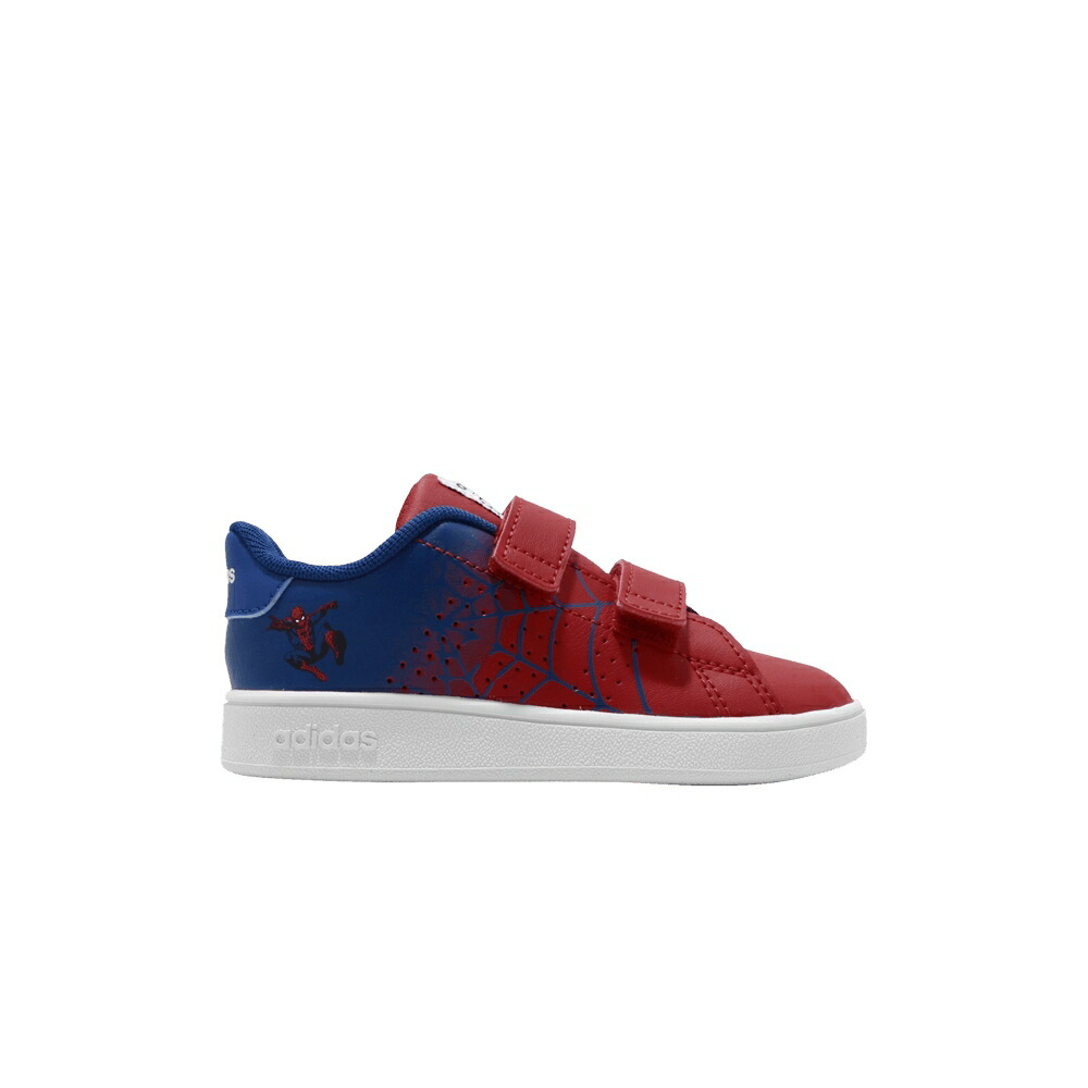 アディダス チーム 青色 ブルー PIDER MAN スニーカー メンズ ADIDAS MARVEL X ADVANTAGE I / TEAM ROYAL BLUE SCARLET CLOUD