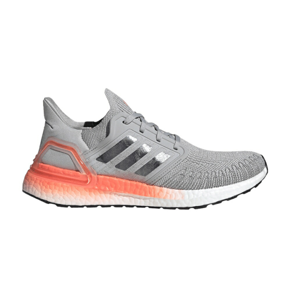 アディダス 薄墨色 薄墨色 ナイト爵 \u0027GREY CORAL\u0027 スニーカー レディース ADIDAS WMNS ULTRABOOST 20 / GREY TWO NIGHT METALLIC SIGNAL 靴-レディース靴