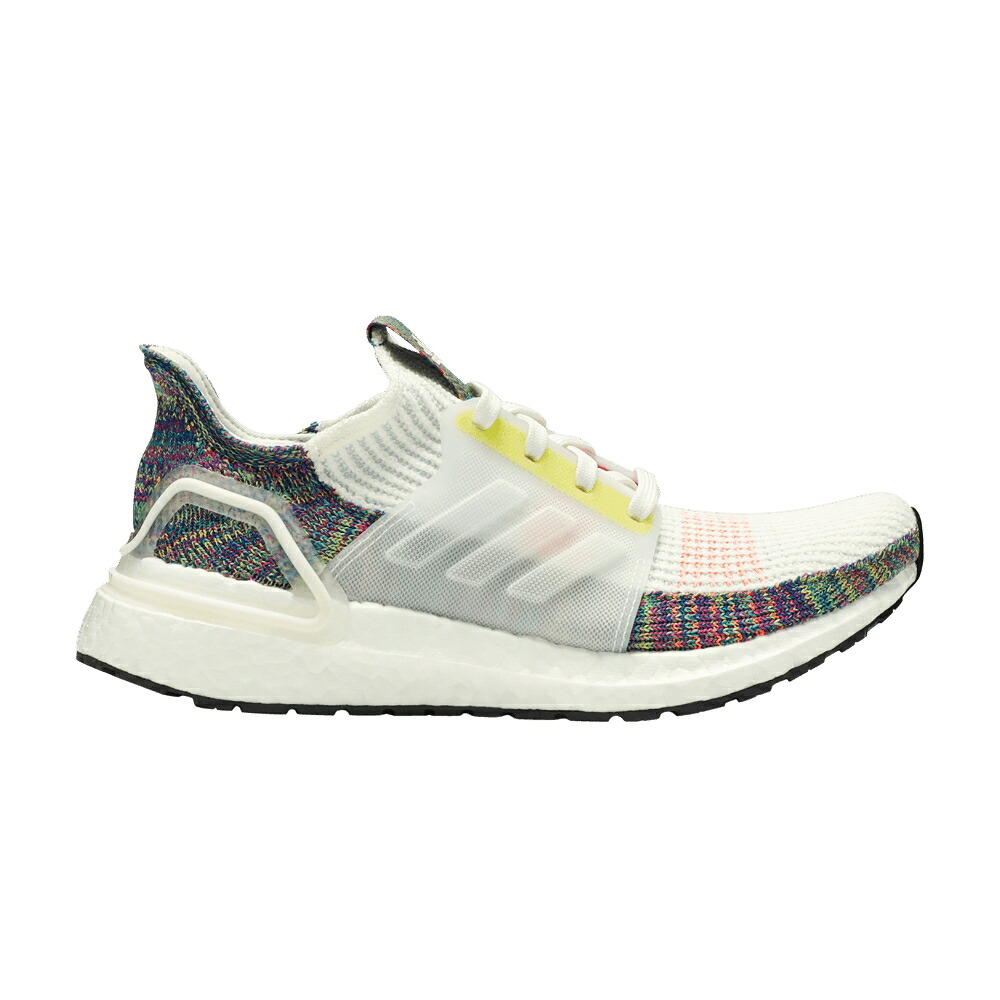 アディダス 白いこと 白いこと 黄味がかった 黄色 \u0027PRIDE\u0027 スニーカー メンズ ADIDAS ULTRABOOST 19 / WHITE SCARLET BRIGHT YELLOW