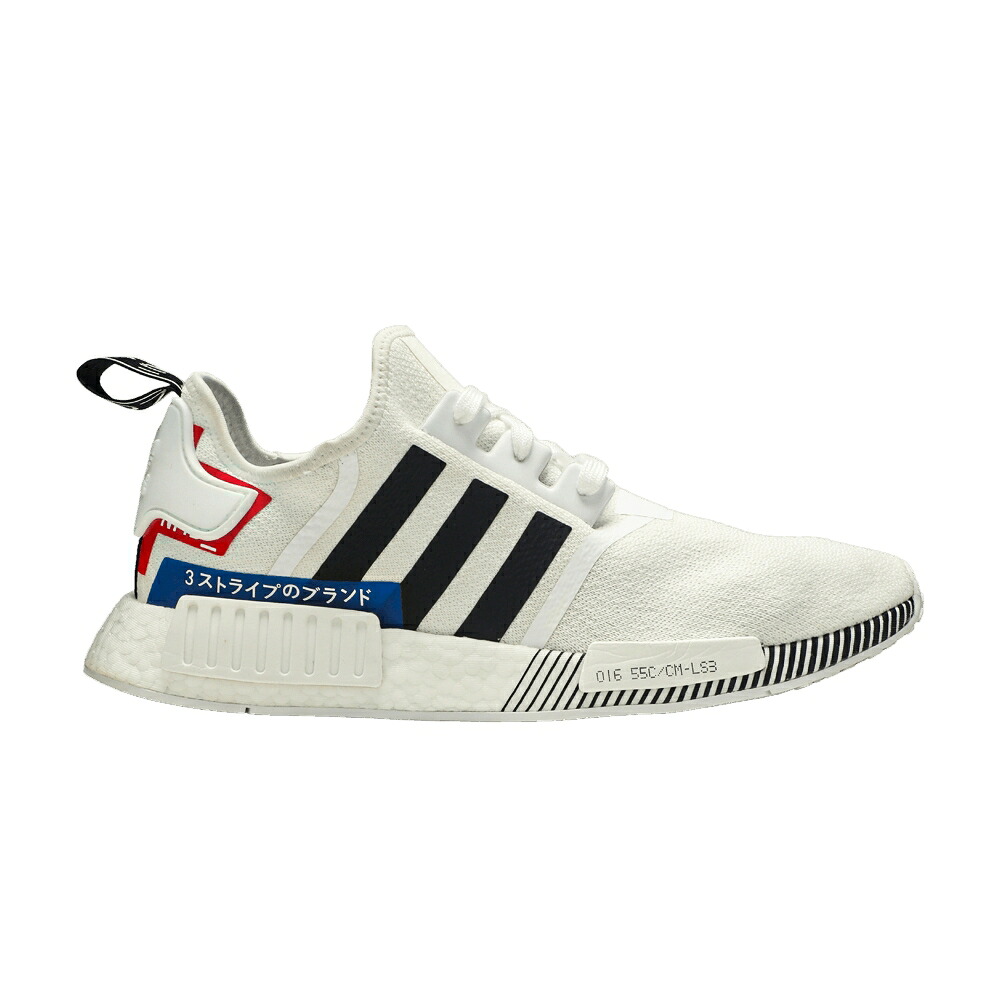 アディダス 白いこと 白いこと 黒いこと 黒いこと 青味 青み NMD_R1 \u0027JAPAN COLORBLOCK\u0027 スニーカー メンズ ADIDAS WHITE / WHITE BLACK LUSH BLUE