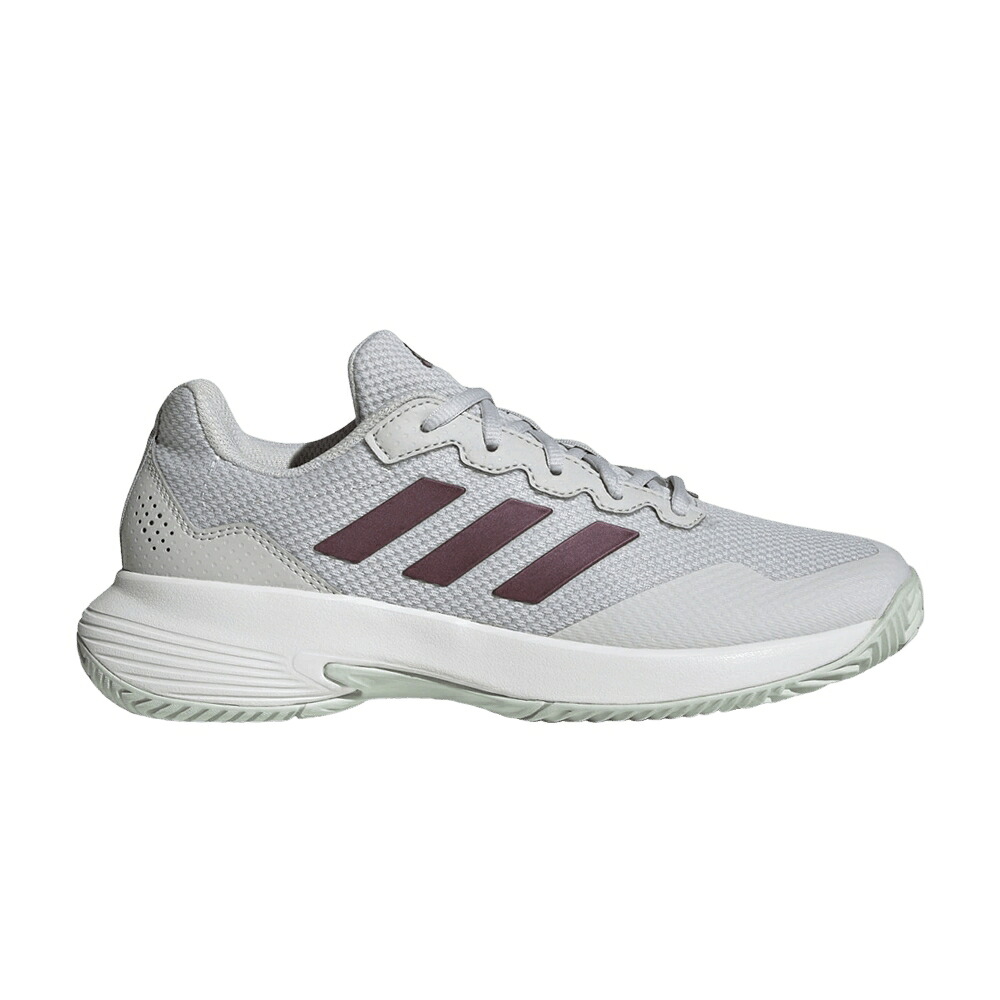 アディダス 薄墨色 薄墨色 中核グループ 2.0 \u0027GREY METALLIC\u0027 スニーカー レディース ADIDAS WMNS GAMECOURT AURORA / GREY ONE AURORA METALLIC CORE レディース靴-スニーカー-靴