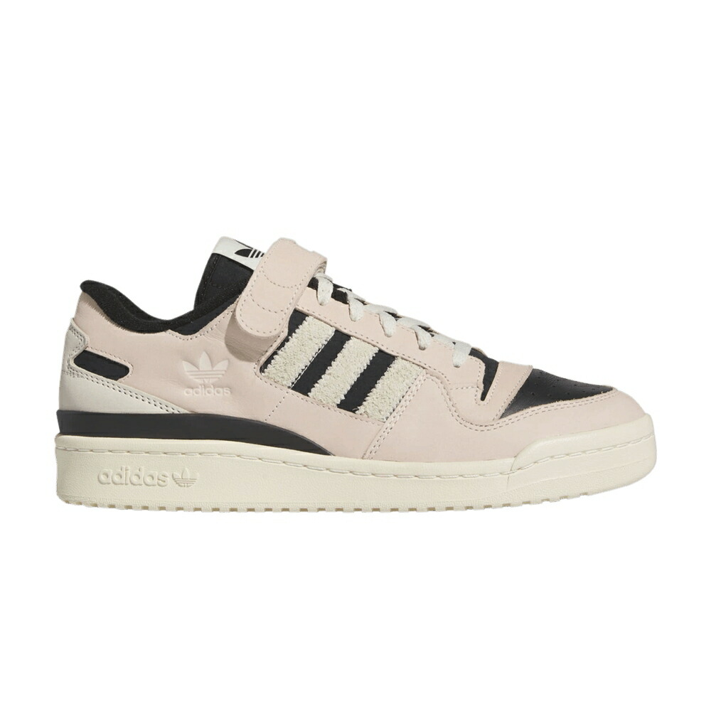 アディダス フォーラム 白色 ホワイト コア 'WONDER BLACK' スニーカー メンズ ADIDAS FORUM 84 LOW QUARTZ / WONDER QUARTZ OFF WHITE CORE