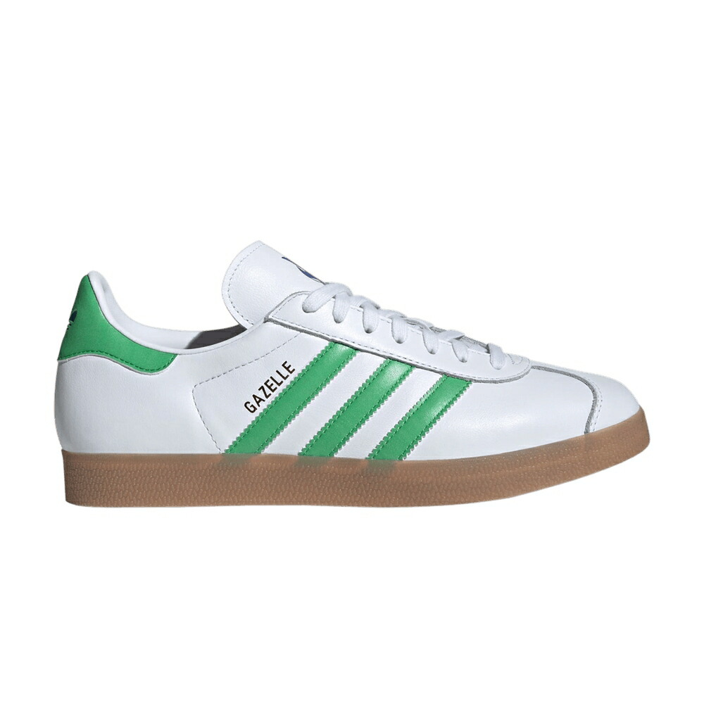 アディダス シアトル サウンダーズ ガゼル 白いこと 白いこと \u0027SOLAR SLIME\u0027 スニーカー メンズ ADIDAS SEATTLE SOUNDERS X GAZELLE / CLOUD WHITE SEMI SOLAR SLIME GUM メンズ靴-靴-スニーカー