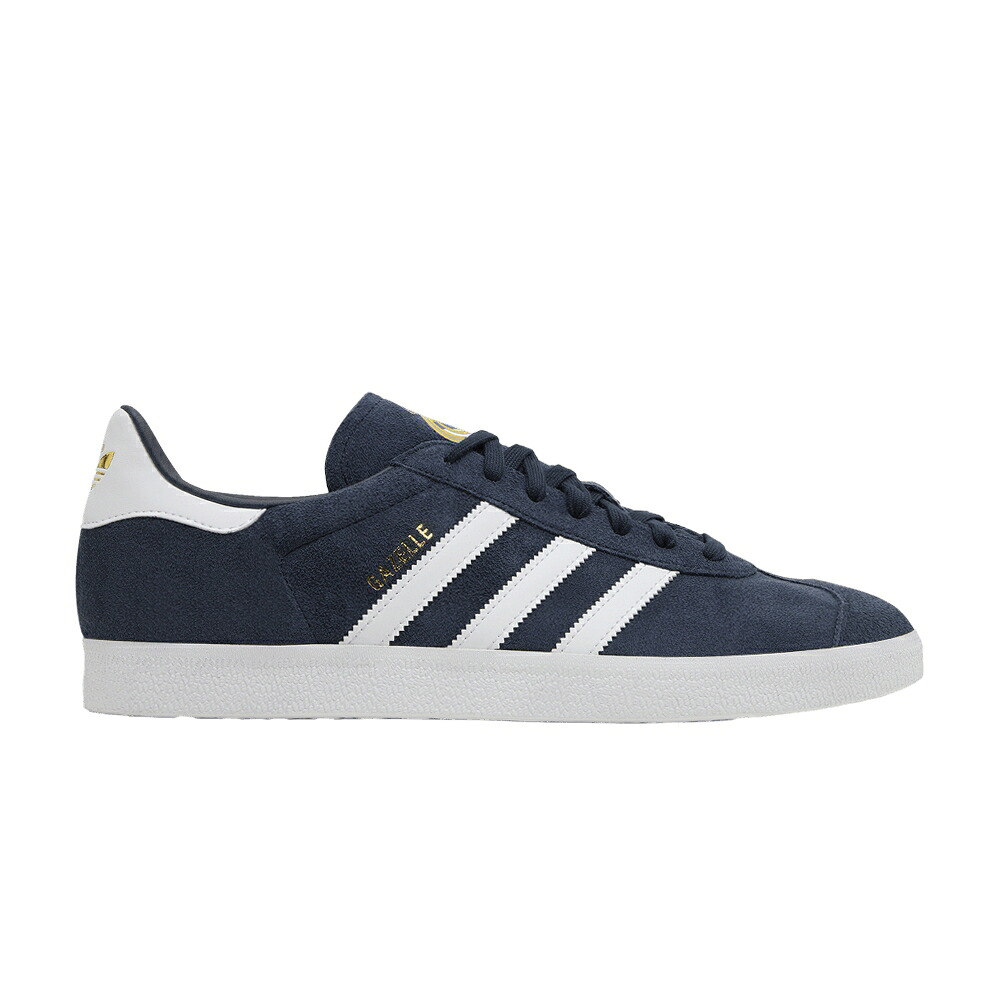 アディダス レアル ガゼル 言い伝え 白いこと 白いこと ゴールド \u0027LEGEND INK\u0027 スニーカー メンズ ADIDAS REAL MADRID X GAZELLE / LEGEND INK CLOUD WHITE GOLD