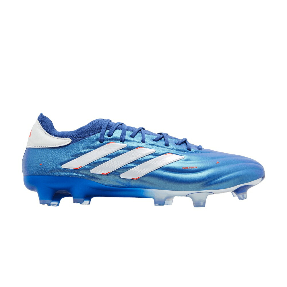 アディダス ピュア 青色 ブルー 白色 ホワイト 赤 レッド 2+ MARINERUSH PACK スニーカー メンズ ADIDAS COPA PURE FG / LUCID BLUE CLOUD WHITE SOLAR RED