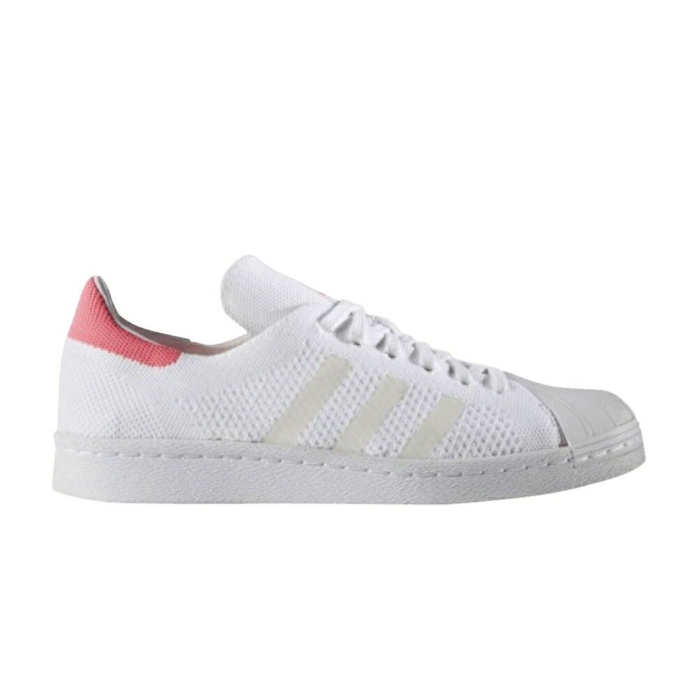アディダス はやりっ子 白いこと 白いこと \u0027WHITE PINK\u0027 スニーカー レディース ADIDAS WMNS SUPERSTAR 80S PRIMEKNIT SOLAR / FOOTWEAR WHITE FOOTWEAR WHITE