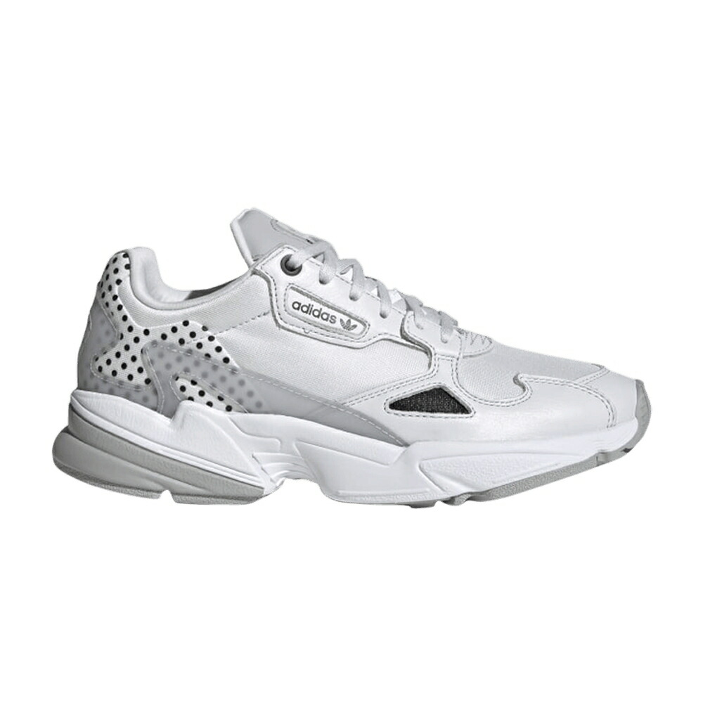 アディダス 白色 ホワイト コア 黒色 ブラック 灰色 グレー CRYSTAL POLKA スニーカー レディース ADIDAS WMNS WHITE / CRYSTAL WHITE CORE BLACK GREY