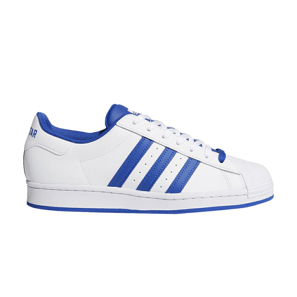 アディダス スーパースター フォーラム 白色 ホワイト 青色 ブルー VS. 'BOLD BLUE' スニーカー メンズ ADIDAS SUPERSTAR FORUM / FOOTWEAR WHITE BOLD BLUE CLEAR