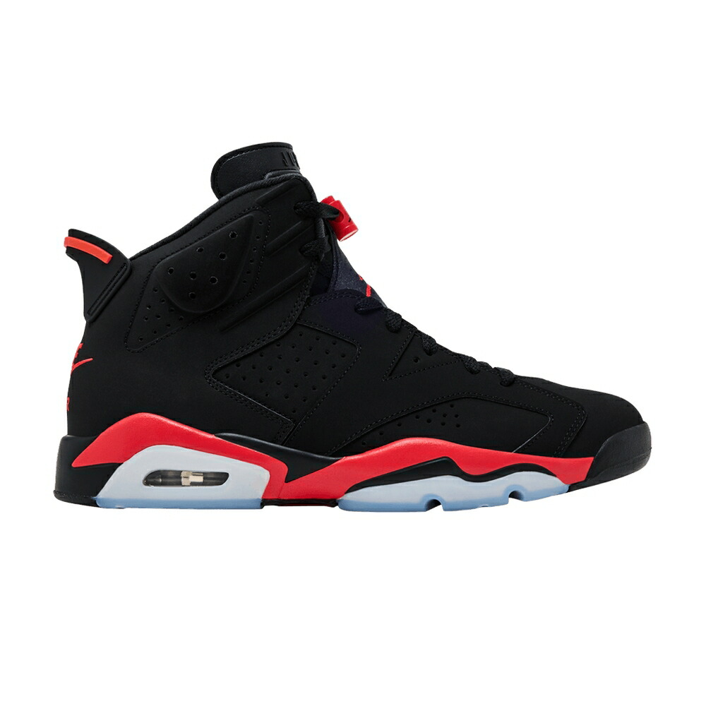 ナイキ 黒いこと 黒いこと クリムゾン エアジョーダン \u0027REVERSE SALESMAN\u0027 スニーカー メンズ AIR JORDAN AIR JORDAN 6 RETRO INFRARED / BLACK LIGHT CRIMSON