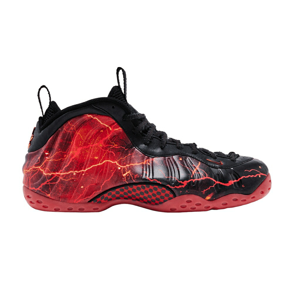 ナイキ フォームポジット プレミアム 黒色 ブラック クリムゾン エアフォームポジットワン 'BLACK CRIMSON' スニーカー メンズ NIKE STRANGER THINGS X AIR FOAMPOSITE ONE PREMIUM QS BRIGHT / BLACK BRIGHT CRIMSON OF