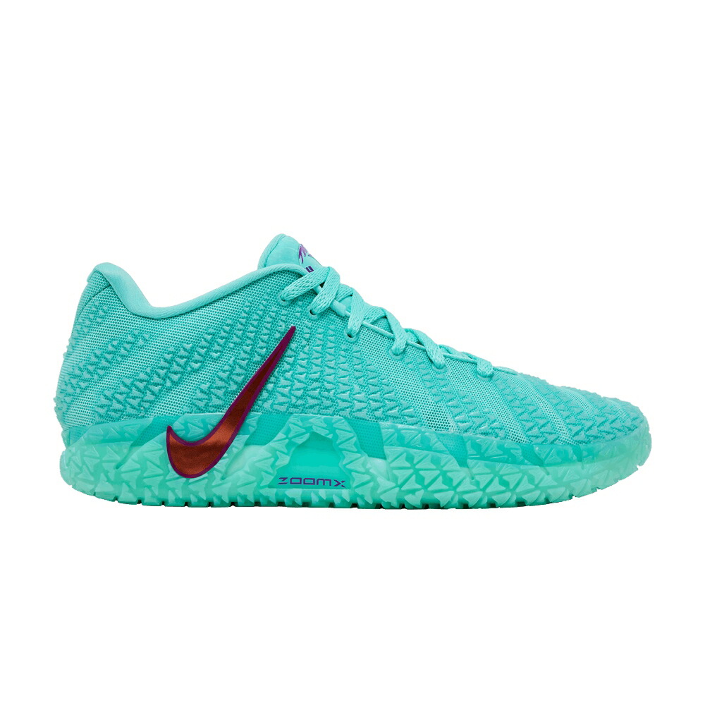 ナイキ 橙 オレンジ色 \u0027TWELVE TIME\u0027 スニーカー メンズ NIKE JA 3 / BLEACHED TURQUOISE SAFETY ORANGE