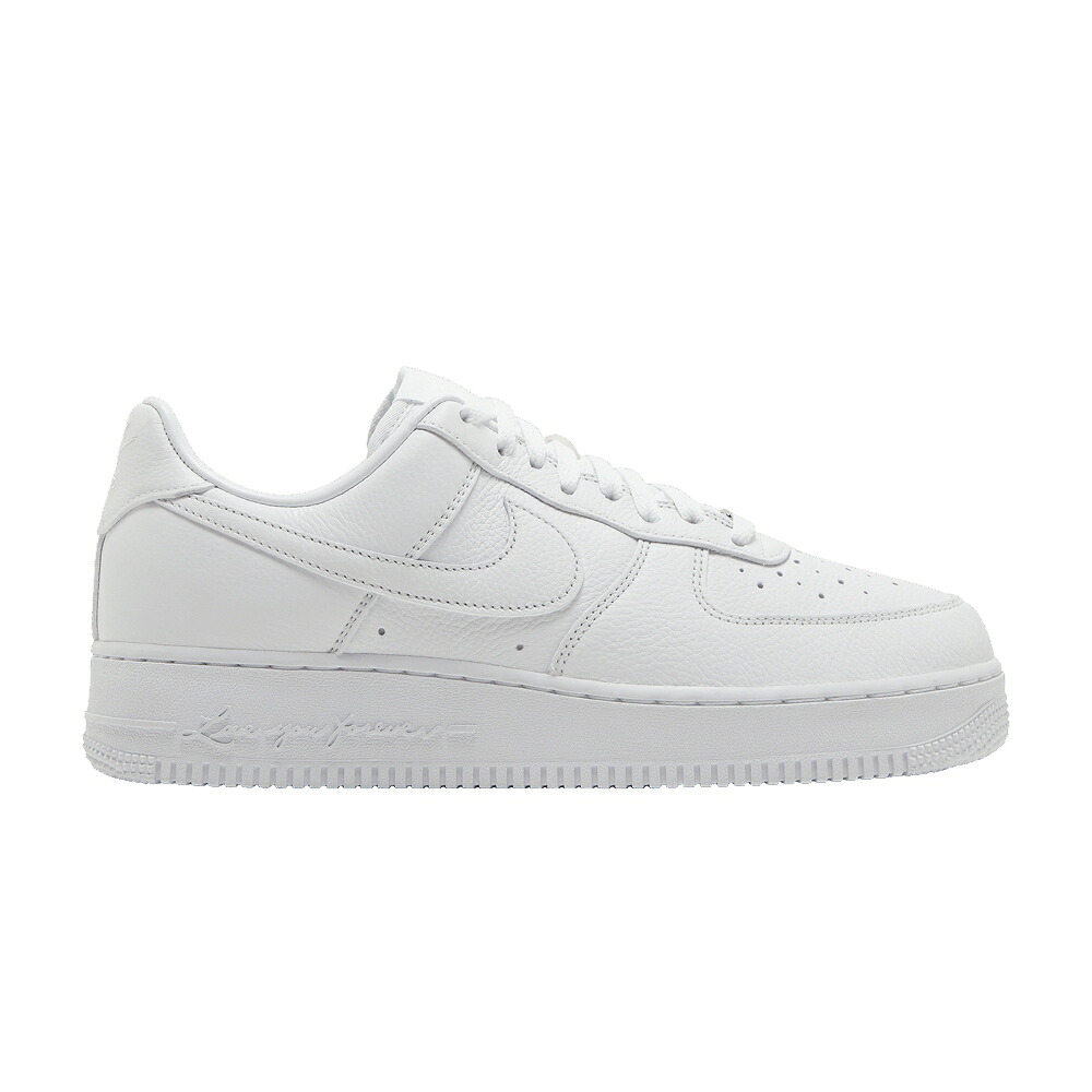 ナイキ 白いこと 白いこと 空軍 \u0027CERTIFIED BOY\u0027 スニーカー メンズ NIKE NOCTA X AIR FORCE 1 LOW LOVER / WHITE WHITE COBALT TINT WHITE