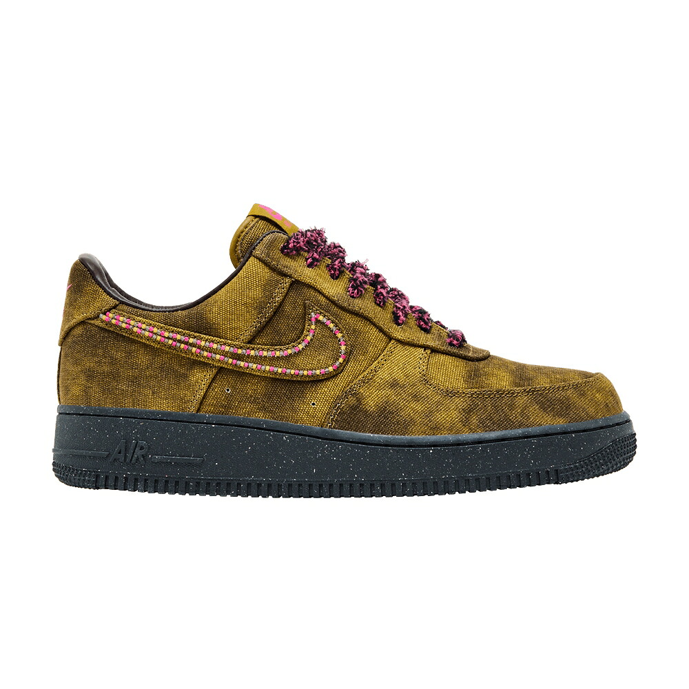 ナイキ ピンク エアフォース '07 'BOUCLE MOSS' スニーカー メンズ NIKE AIR FORCE 1 LOW QS DESERT / DESERT MOSS FIERCE PINK MIDWEST|スニケス