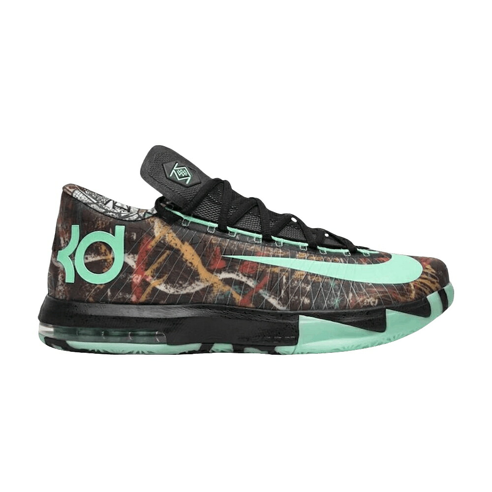 ナイキ 緑 緑であること 黒いこと 黒いこと \u0027ALL ILLUSION\u0027 スニーカー メンズ NIKE KD 6 STAR - 2026 / MULTI COLOR GREEN GLOW BLACK