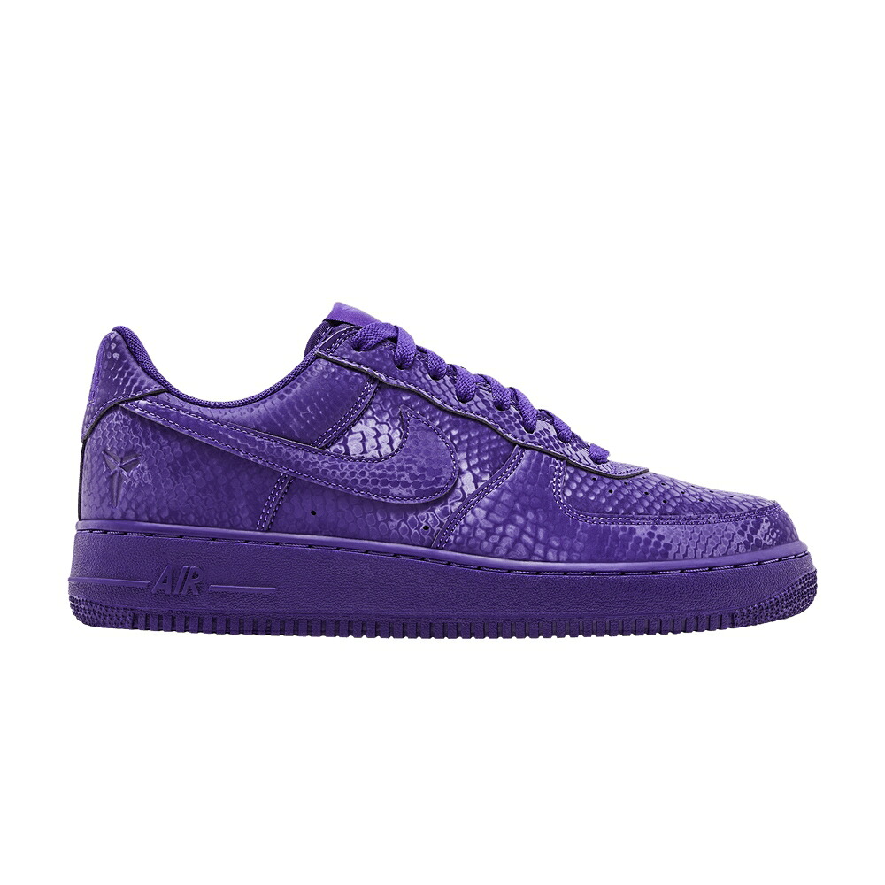 ナイキ コービー ブライアント 厚地の外套 紫 パープル 空軍 \u0027COURT PURPLE\u0027 スニーカー メンズ NIKE KOBE BRYANT X AIR FORCE 1 LOW / COURT PURPLE COURT PURPLE