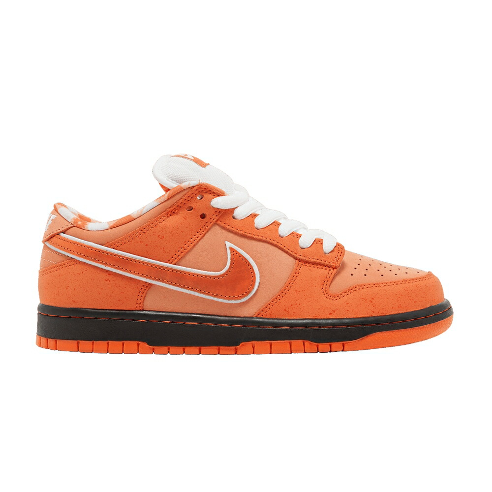 ナイキ ダンク エスビー 橙 オレンジ色 ダンクロー \u0027ORANGE LOBSTER\u0027 スニーカー メンズ NIKE CONCEPTS X DUNK LOW SB / ORANGE FROST ELECTRO ORANGE