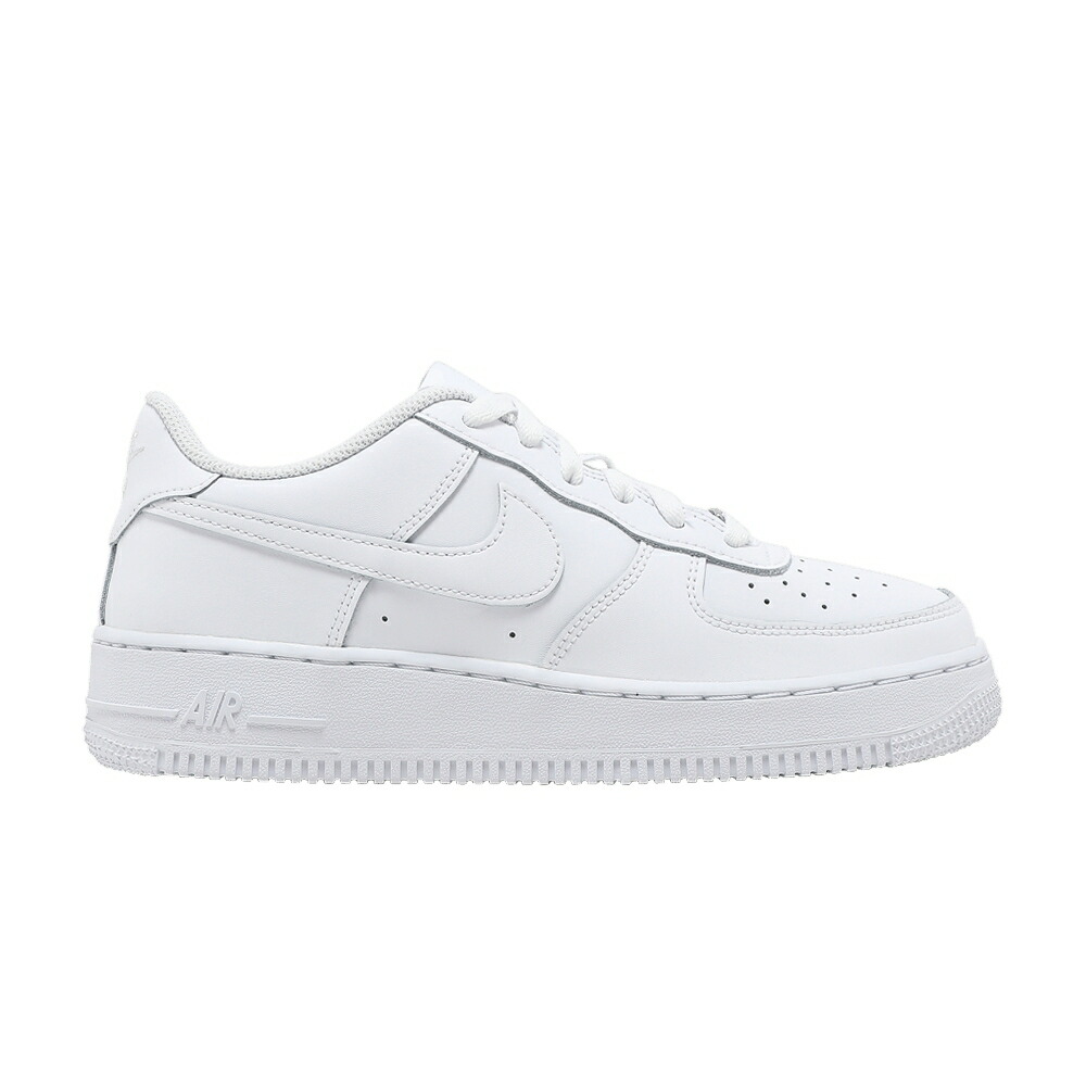 ナイキ 白いこと 白いこと 空軍 \u0027TRIPLE WHITE\u0027 御坊っちゃん キッズ NIKE AIR FORCE 1 LE GS / WHITE WHITE もの言う花 マタニティ スニーカー