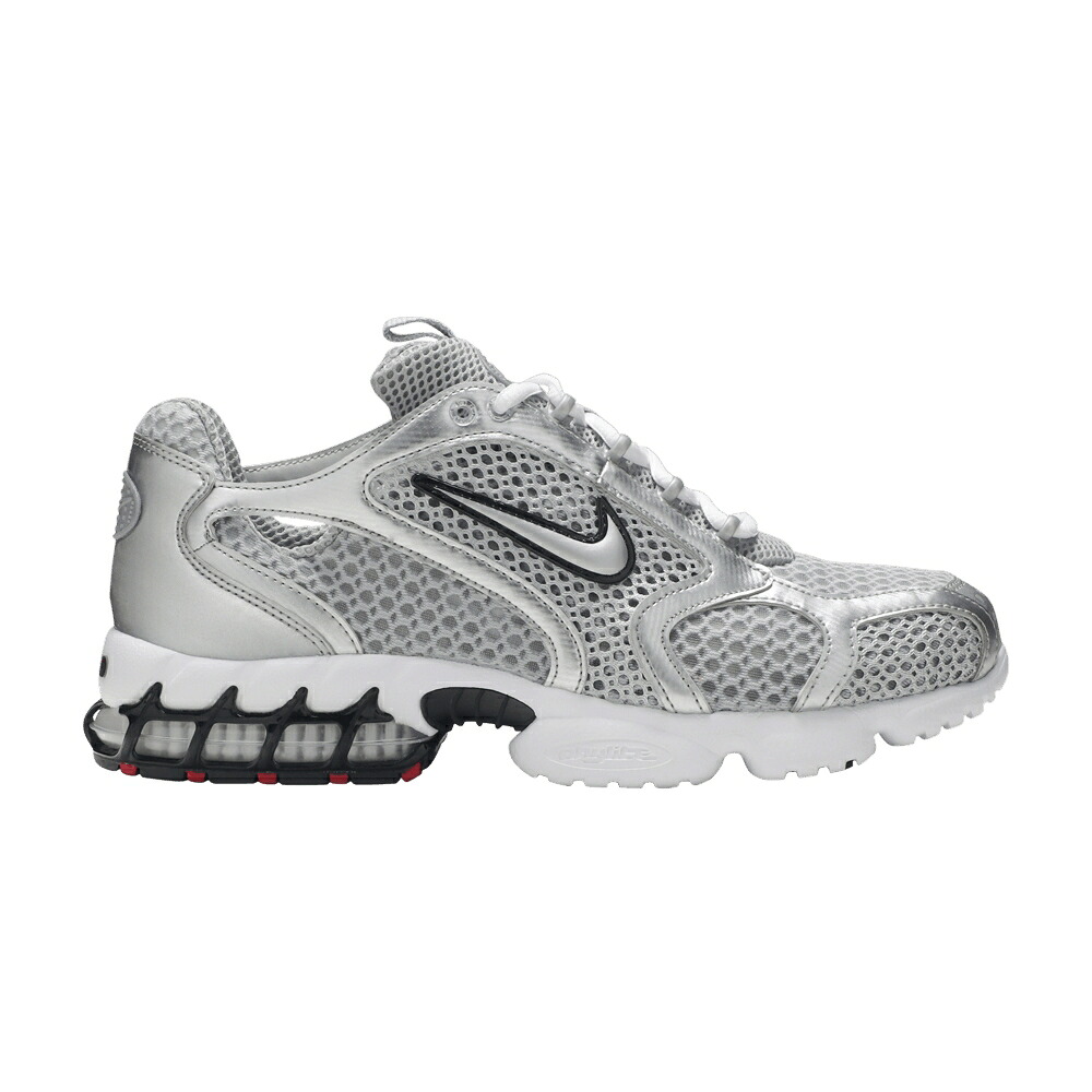 ナイキ ズーム 灰色 グレー 銀色 シルバー 'METALLIC SILVER' スニーカー メンズ NIKE ZOOM SPIRIDON CAGED 2 / LIGHT SMOKE GREY METALLIC SILVER