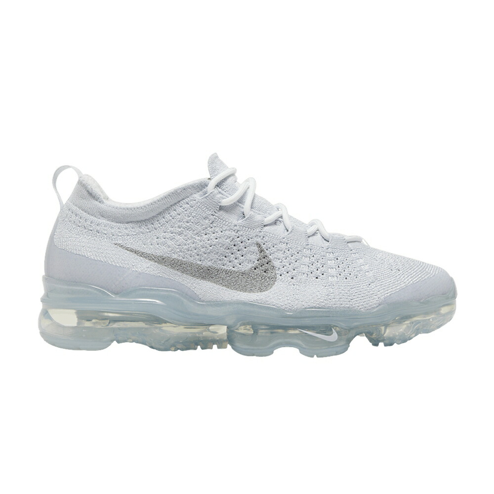 ナイキ フライニット ピュア プラチナム 白色 ホワイト エアヴェイパーマックス PURE PLATINUM スニーカー メンズ NIKE AIR VAPORMAX 2023 FLYKNIT / PURE PLATINUM WHITE PURE