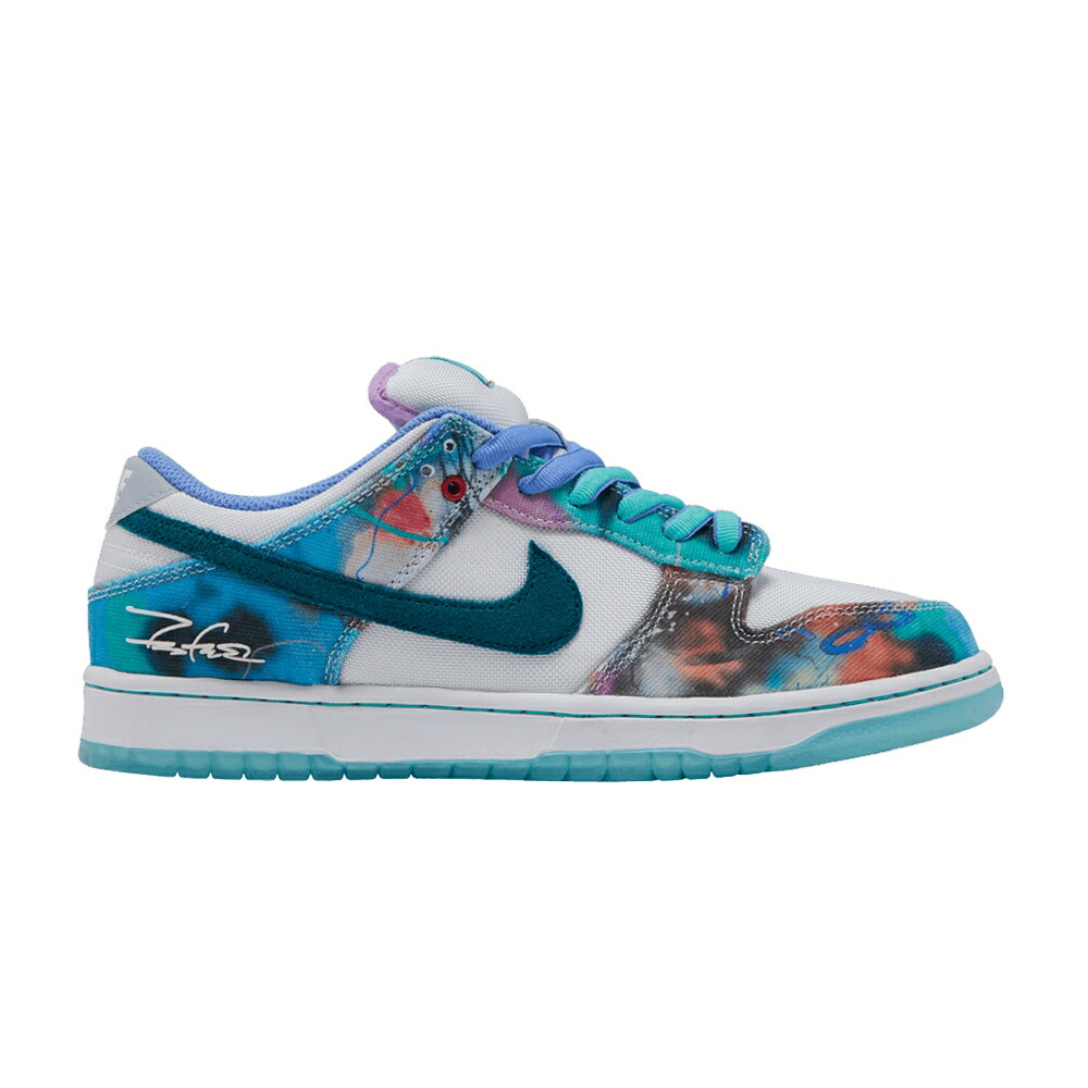 ナイキ ダンク エスビー アクア 白いこと 白いこと ダンクロー \u0027BLEACHED AQUA\u0027 スニーカー メンズ NIKE FUTURA LABORATORIES X DUNK LOW SB / BLEACHED AQUA GEODE TEAL WHITE