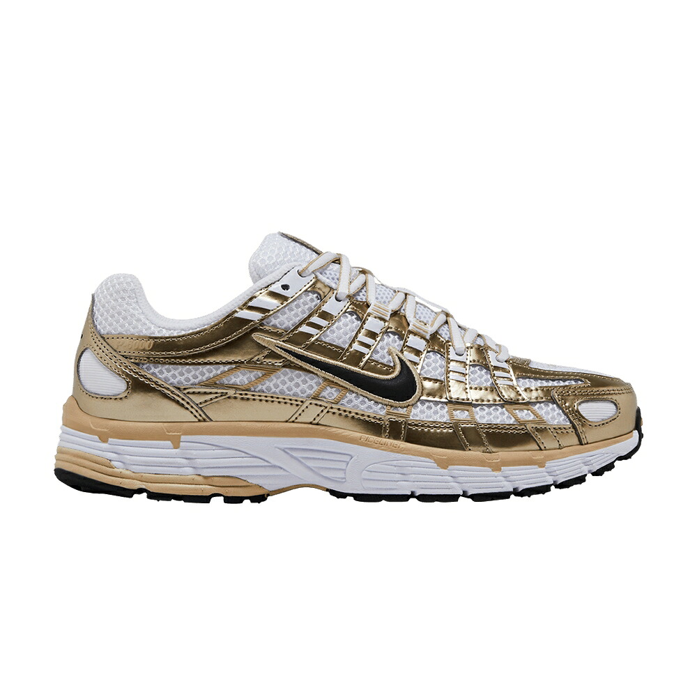 ナイキ 白いこと 白いこと ゴールド \u0027GOLD\u0027 スニーカー レディース NIKE WMNS P-6000 / WHITE GRAIN METALLIC GOLD GRAIN