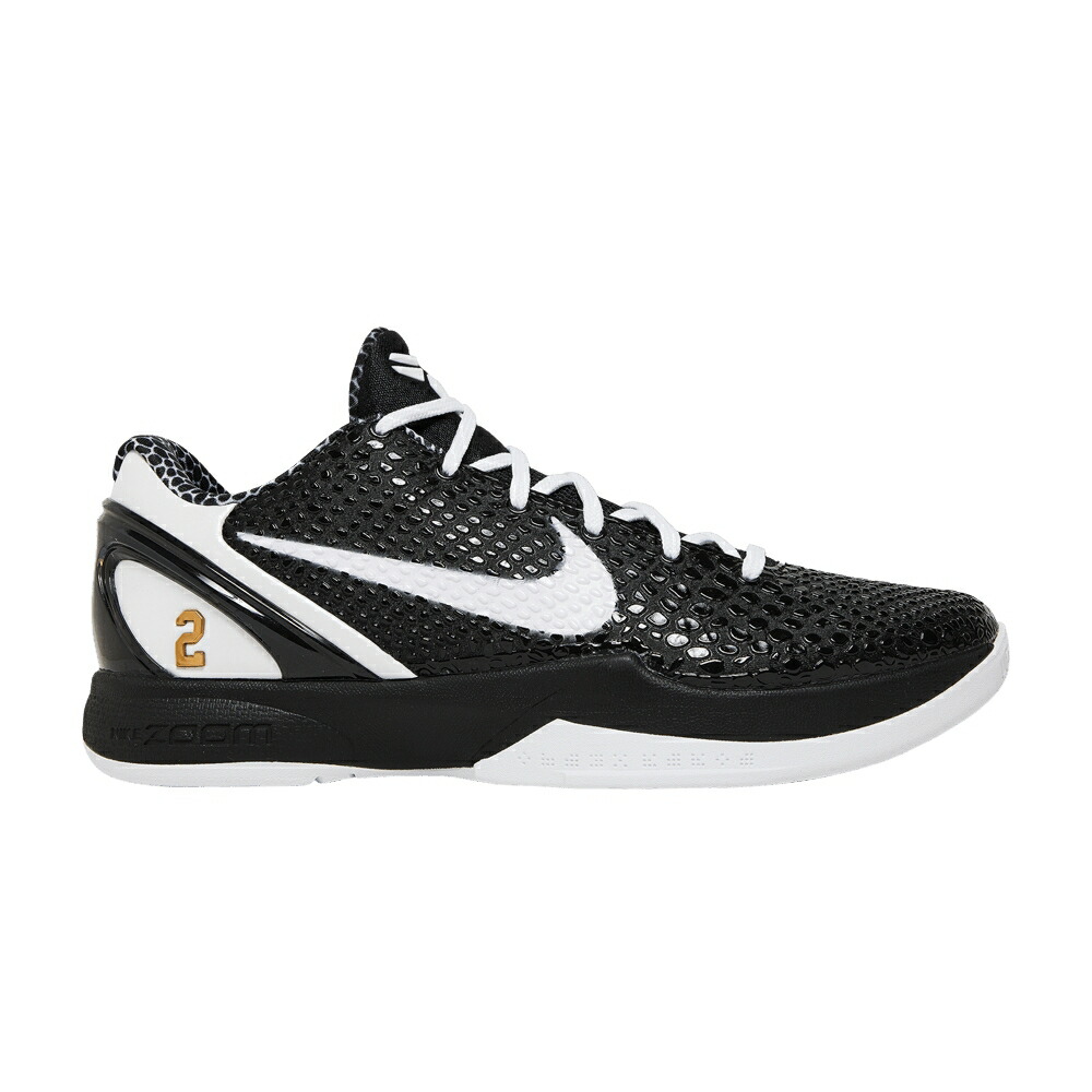 ナイキ ズーム コービー プロトロ 黒色 ブラック 白色 ホワイト 'MAMBACITA SIXTEEN' スニーカー メンズ NIKE ZOOM KOBE 6 PROTRO SWEET / BLACK WHITE