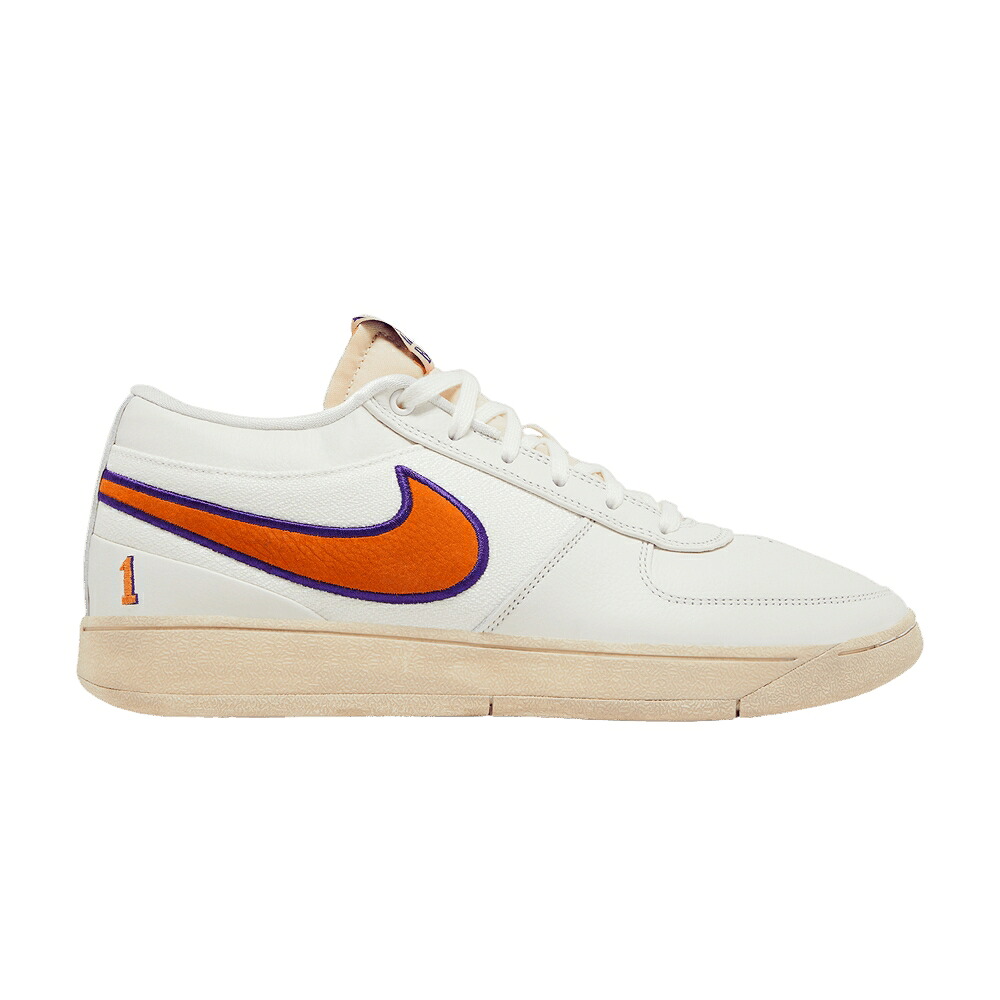ナイキ 橙 オレンジ色 厚地の外套 紫 パープル \u0027VALLEY\u0027 スニーカー メンズ NIKE BOOK 1 / SAIL CLAY ORANGE COURT PURPLE 靴-メンズ靴-スニーカー