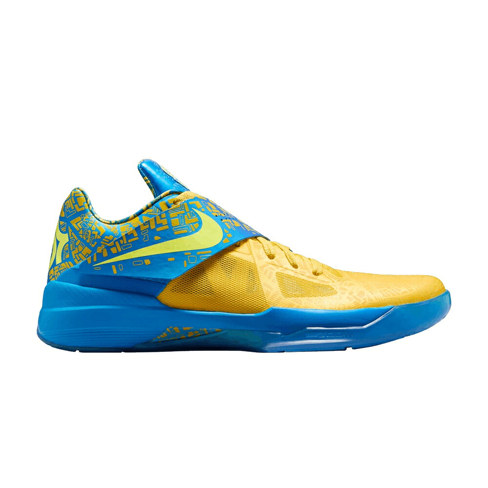 ナイキ ズーム 青色 ブルー 'SCORING TITLE' スニーカー メンズ NIKE ZOOM KD 4 2025 / PHOTO BLUE LEMON TWIST TOUR