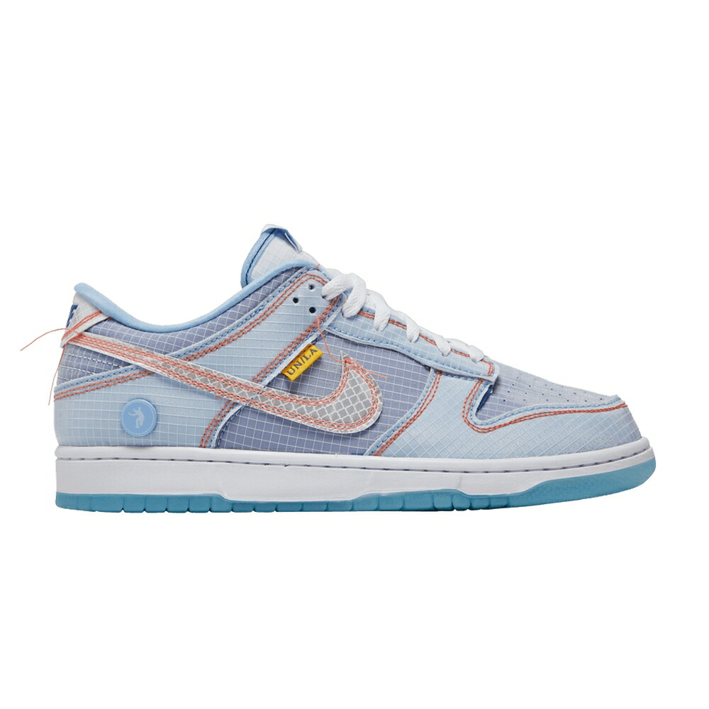 ナイキ ユニオン ロサンゼルス ダンク 白色 ホワイト 青色 ブルー ダンクロー PASSPORT ARGON スニーカー メンズ NIKE UNION LA X DUNK LOW PACK - / HYPER ROYAL WHITE PSYCHIC BLUE