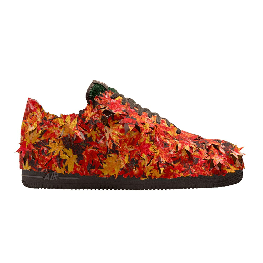 ナイキ オリーブ エアフォース 'LEAF CAMO' スニーカー メンズ NIKE AIR FORCE 1 LOW LX / OLIVE FLAK SAIL MEDIUM OLIVE FIR