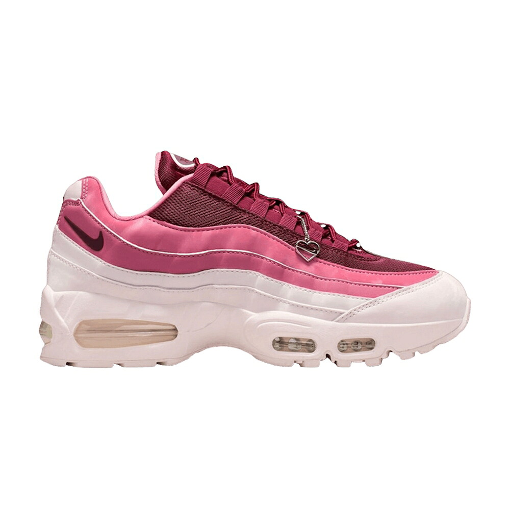 ナイキ マックス チーム 赤 レッド パール ピンク エアマックス 'VALENTINE'S DAY' スニーカー レディース NIKE WMNS AIR MAX 95 OG 2026 / TEAM RED PEONY PEARL PINK｜スニケス