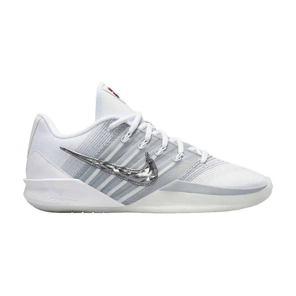 ナイキ 白いこと 白いこと 薄墨色 薄墨色 \u0027ME VS. ME\u0027 スニーカー レディース NIKE WMNS SABRINA 3 / WHITE METALLIC DARK GREY WOLF