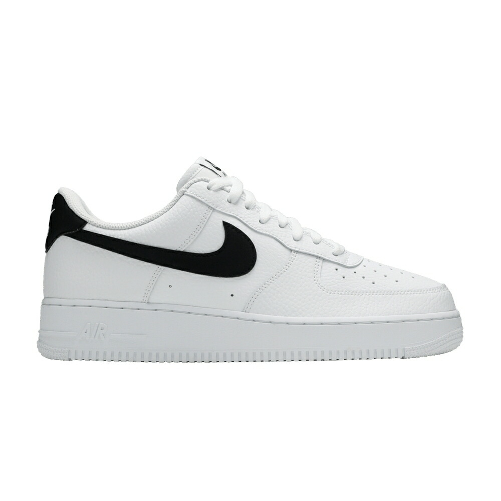 ナイキ 白色 ホワイト 黒色 ブラック エアフォース 07 WHITE BLACK スニーカー メンズ NIKE AIR FORCE 1 / WHITE BLACK