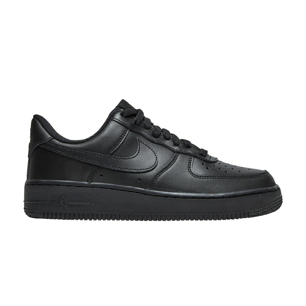 ナイキ 黒いこと 黒いこと 空軍 \u002707 \u0027TRIPLE BLACK\u0027 スニーカー レディース NIKE WMNS AIR FORCE 1 / BLACK BLACK BLACK BLACK